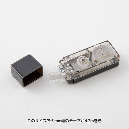 Midori XS Correction Tape Black - Correction Tapes