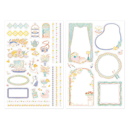 Midori Yuru Log 2 - Sheet Sticker Travel and Hotel - Sticker Sheets