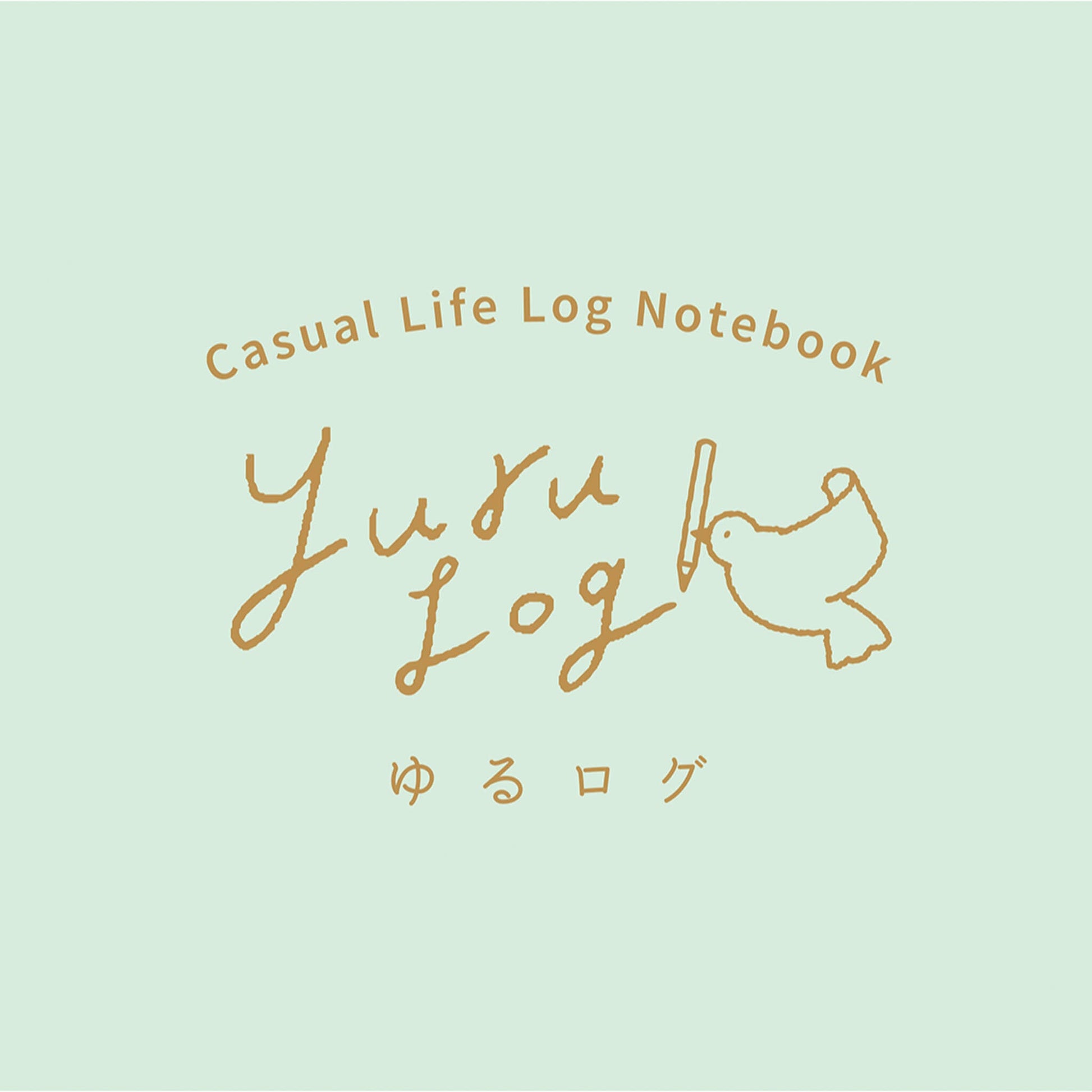 Midori Yuru Log 2 Sheets Sticker Cat - Sticker Sheets