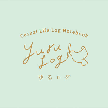 Midori Yuru Log 2 Sheets Sticker My Life - Sticker Sheets