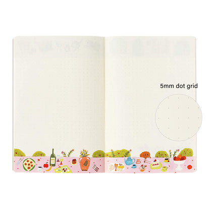 Midori Yuru Log Notebook B6 My Life - Notebooks