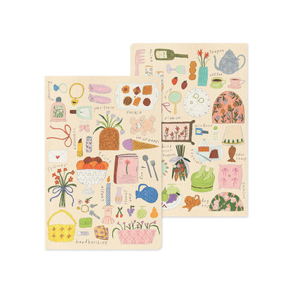 Midori Yuru Log Notebook B6 My Life - Notebooks