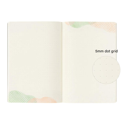 Midori Yuru Log Notebook B6 Watercolor - Notebooks