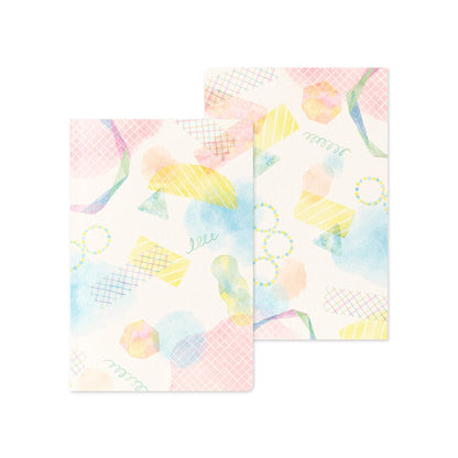 Midori Yuru Log Notebook B6 Watercolor - Notebooks