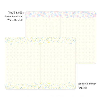 Midori Yuru Log Notebook B6 Watercolor - Notebooks