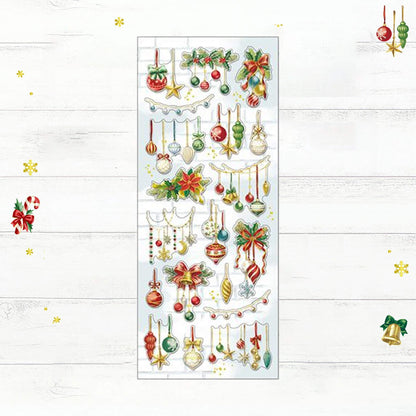 Mind Wave 2025 Winter Selection Foil PET Sticker - Christmas Ornament - Sticker Sheets