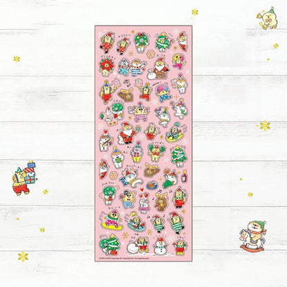 Mind Wave 2025 Winter Selection Foil PET Sticker - Mini GORO GORO Nyansuke Party - Sticker Sheets