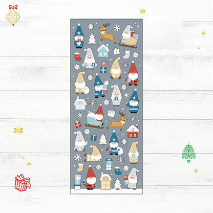 Mind Wave 2025 Winter Selection Foil Sticker - Toy Santa - Sticker Sheets