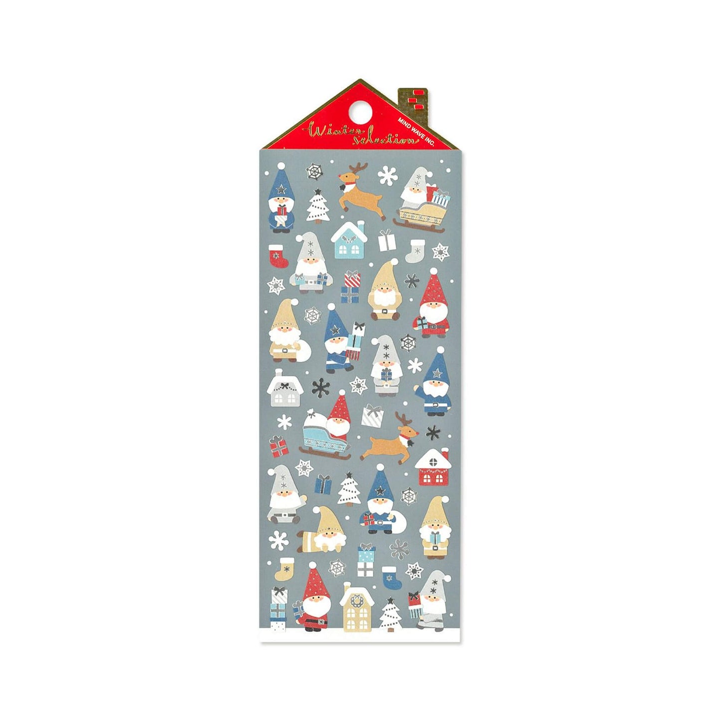 Mind Wave 2025 Winter Selection Foil Sticker - Toy Santa - Sticker Sheets