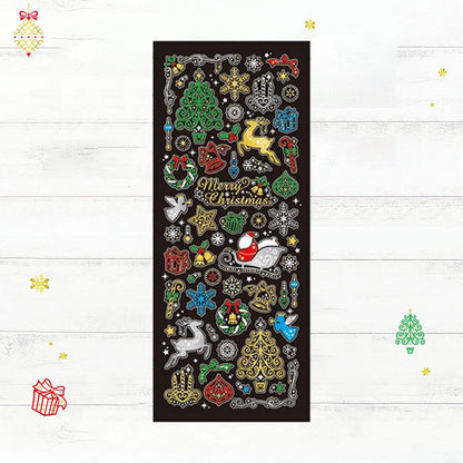 Mind Wave 2025 Winter Selection Pukumori Sticker - Shiny Christmas - Sticker Sheets