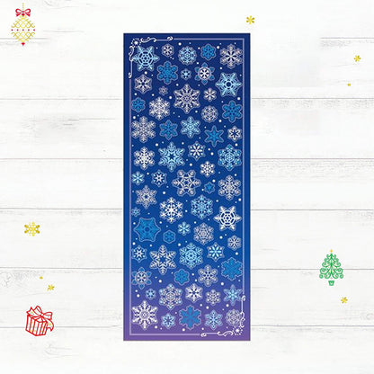 Mind Wave 2025 Winter Selection Pukumori Sticker - Snowflakes - Sticker Sheets