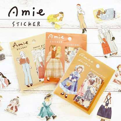 Mind Wave Amie Flake Sticker - Classical Girl - Flake Stickers