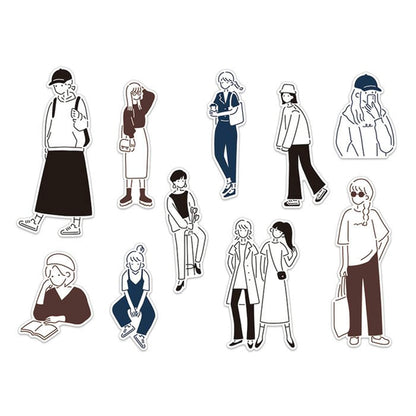 Mind Wave Amie Flake Sticker - Simple Girl - Flake Stickers