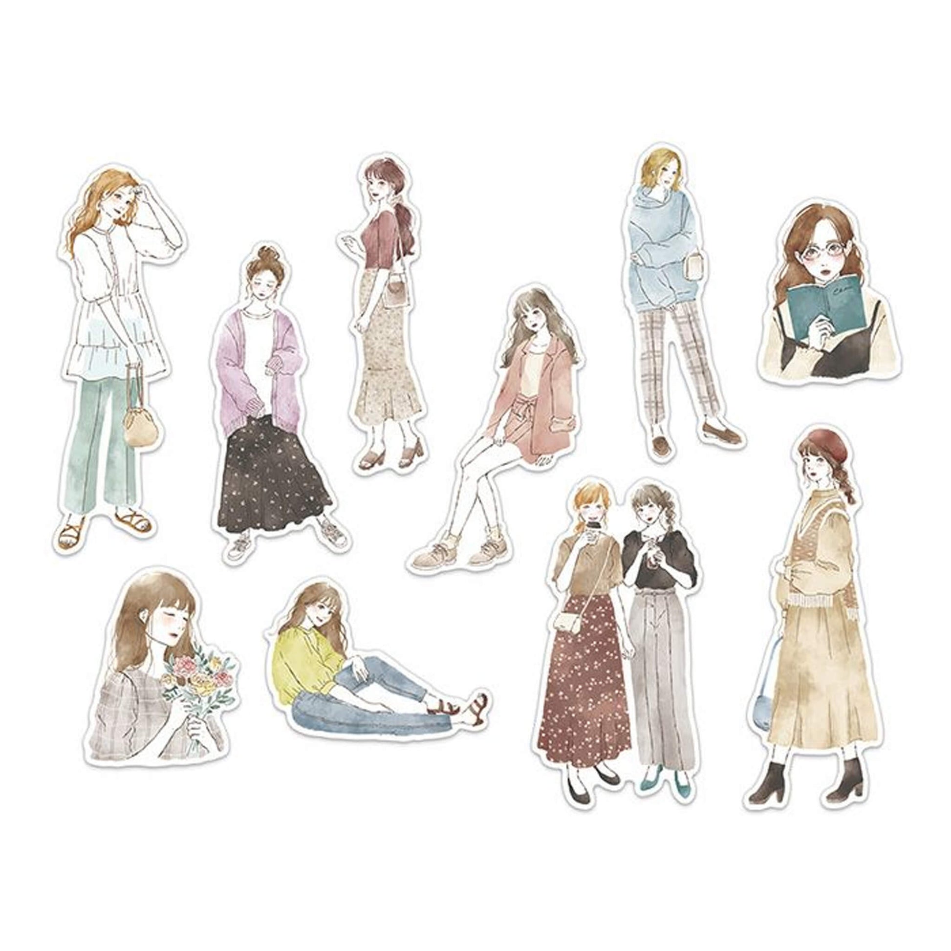 Mind Wave Amie Flake Sticker - Trend Girl - Flake Stickers