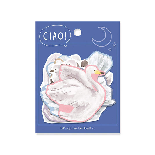 Mind Wave Ciao Flake Sticker - Swan - Flake Stickers