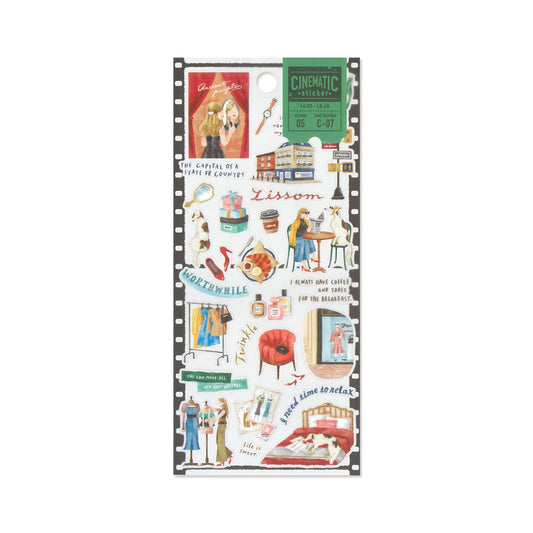 Mind Wave Cinematic Sticker Sheet - Fashion - Sticker Sheets