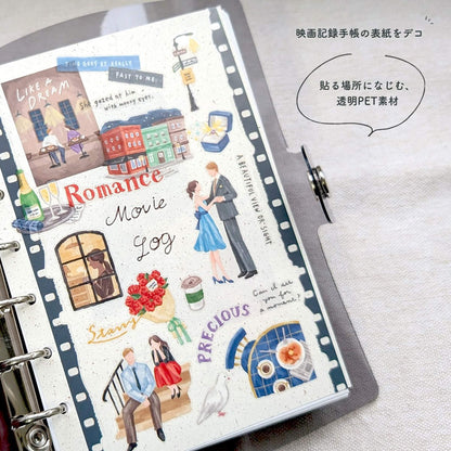 Mind Wave Cinematic Sticker Sheet - Love Story - Sticker Sheets