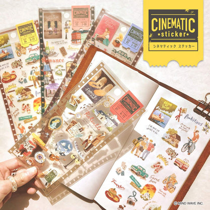Mind Wave Cinematic Sticker Sheet - Mystery - Sticker Sheets