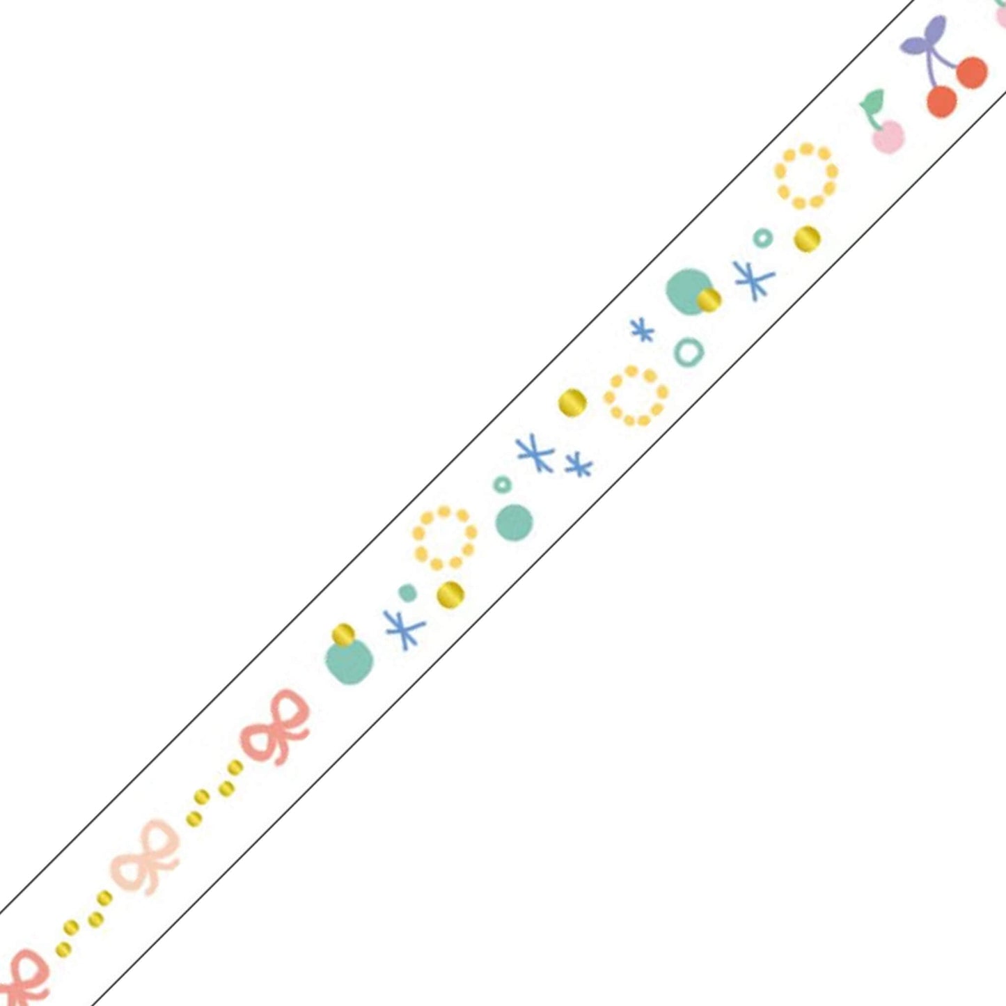 Mind Wave Clear Tape [7mm Width] Pop Color - Decoration - PET Film Tapes