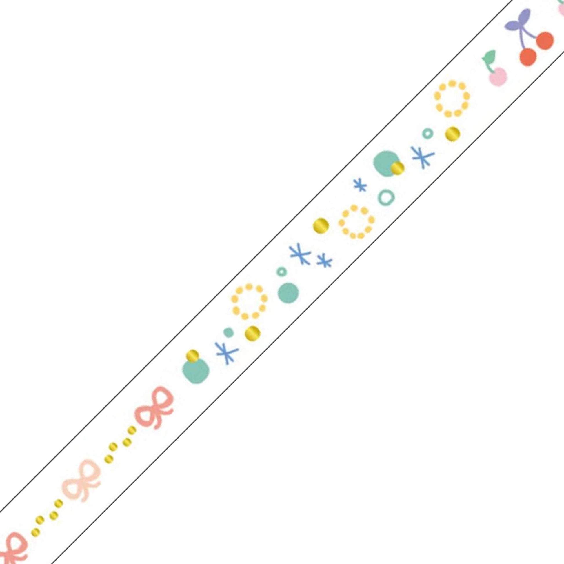 Mind Wave Clear Tape [7mm Width] Pop Color - Decoration - PET Film Tapes