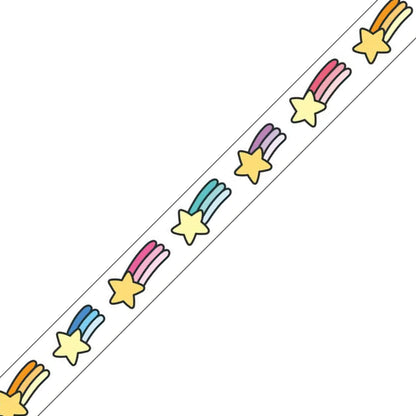 Mind Wave Clear Tape [7mm Width] Pop Icon - Star - PET Film Tapes