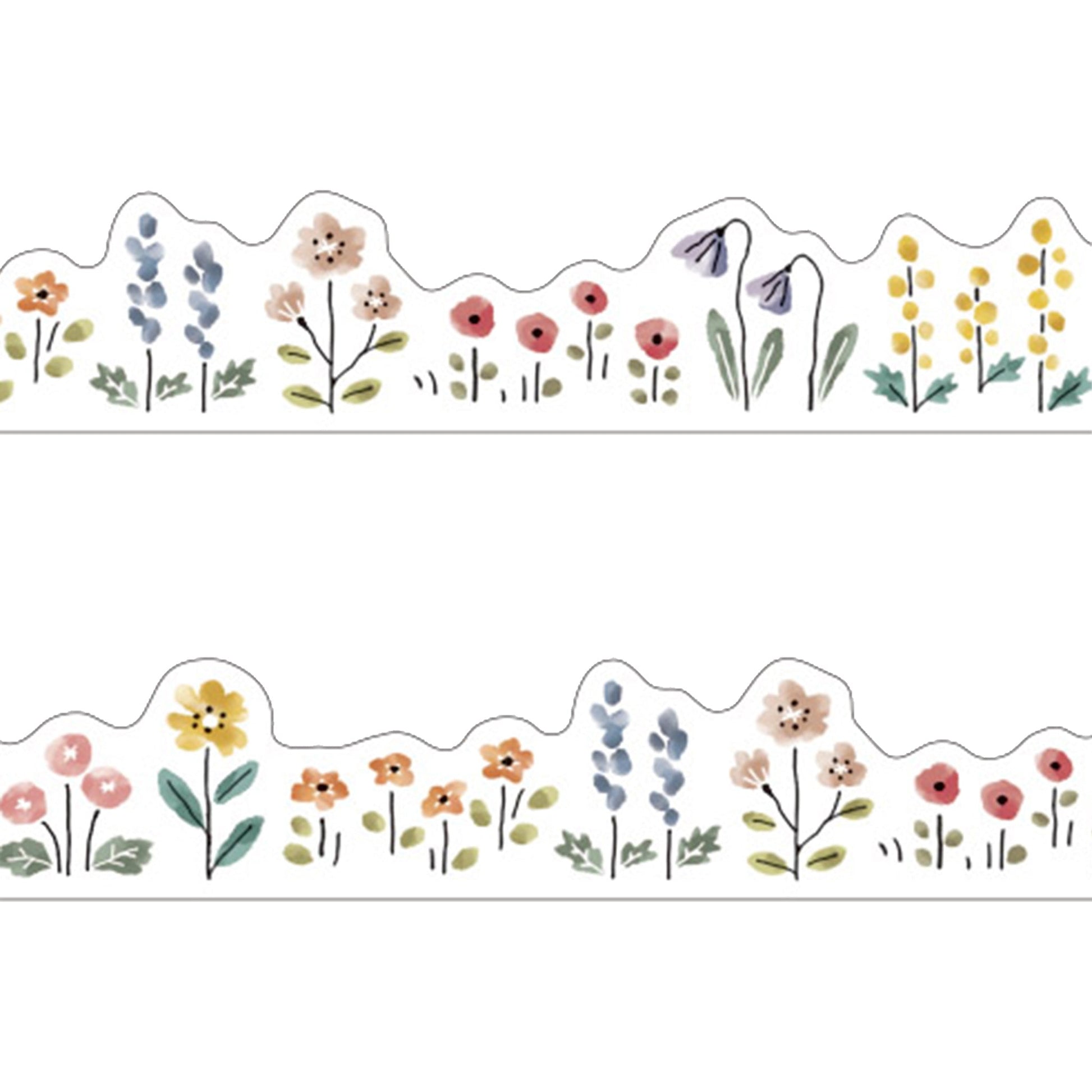 Mind Wave Cozy Collection Die Cut Washi Tape - Flower - Washi Tapes