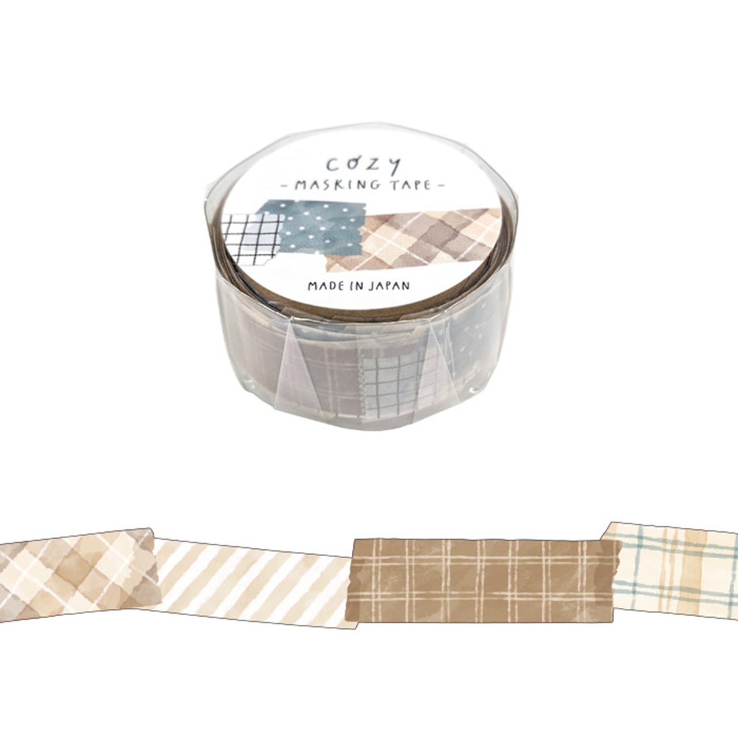 Mind Wave Cozy Collection Die Cut Washi Tape - Pattern - Washi Tapes