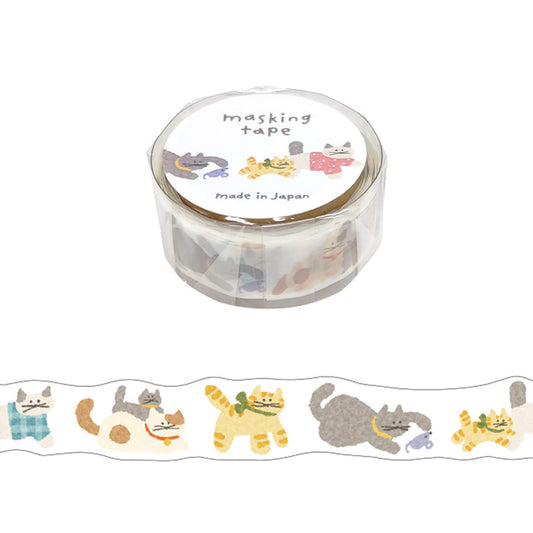 Mind Wave Die Cut Washi Tape - Cat - Washi Tapes