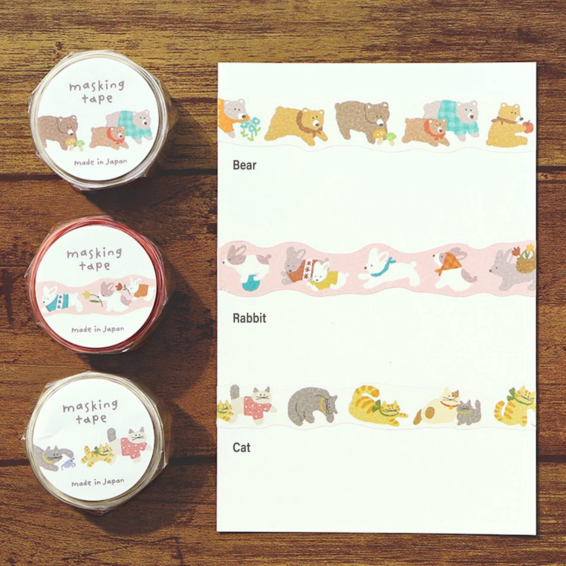 Mind Wave Die Cut Washi Tape - Cat - Washi Tapes