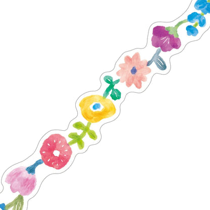 Mind Wave Die Cut Washi Tape - Flower 2 - Washi Tapes