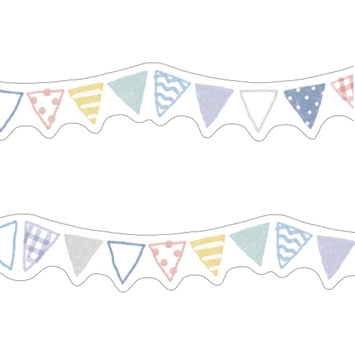 Mind Wave Die Cut Washi Tape - Garland - Washi Tapes