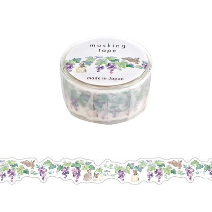 Mind Wave Die Cut Washi Tape - Grape - Washi Tapes
