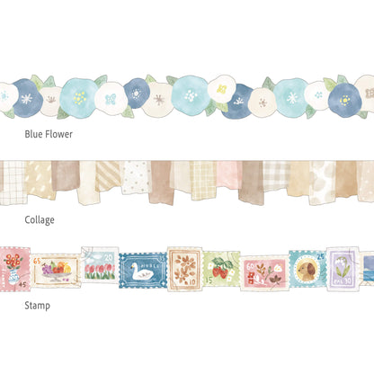 Mind Wave Die Cut Washi Tape - Jun - kissa - Washi Tapes