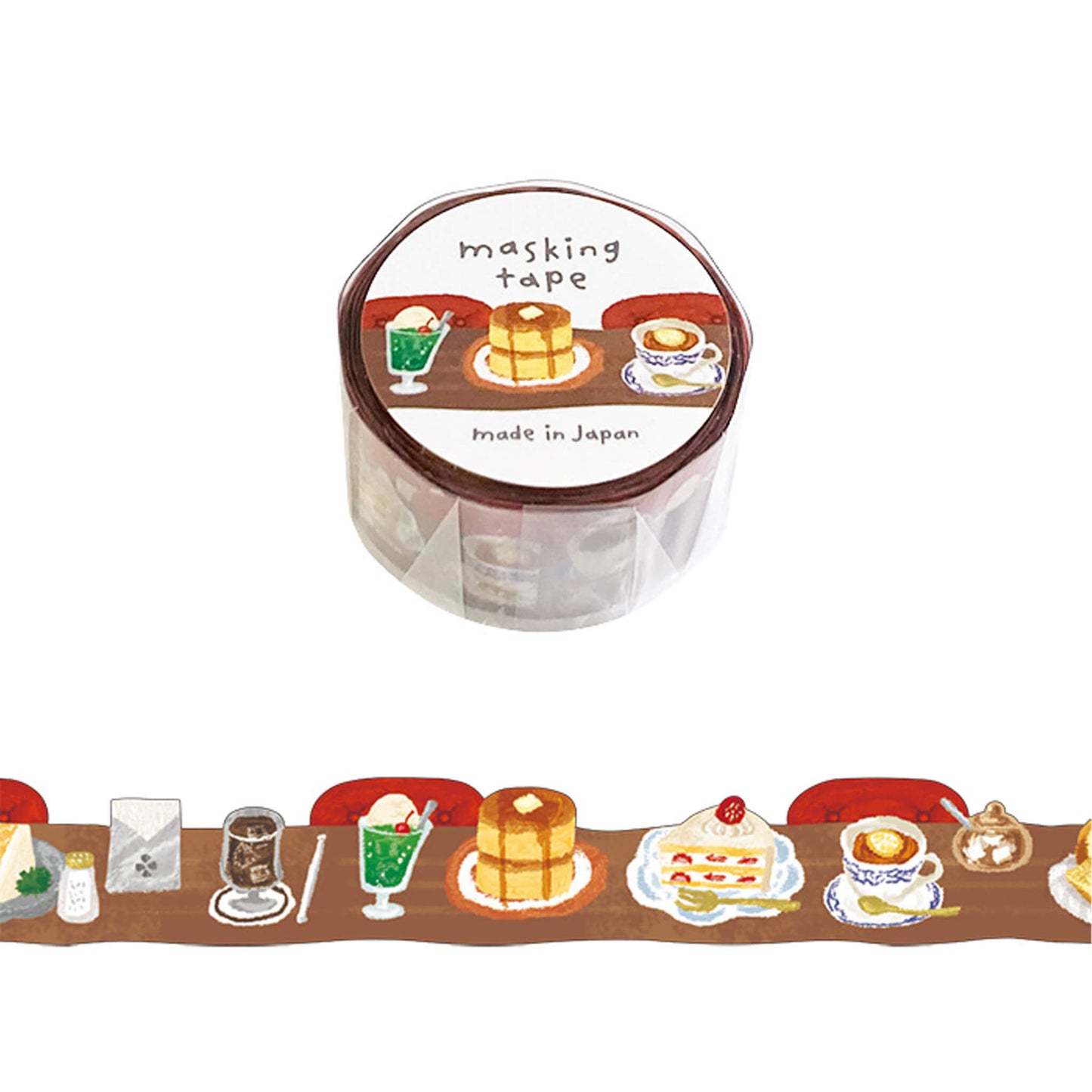 Mind Wave Die Cut Washi Tape - Jun - kissa - Washi Tapes