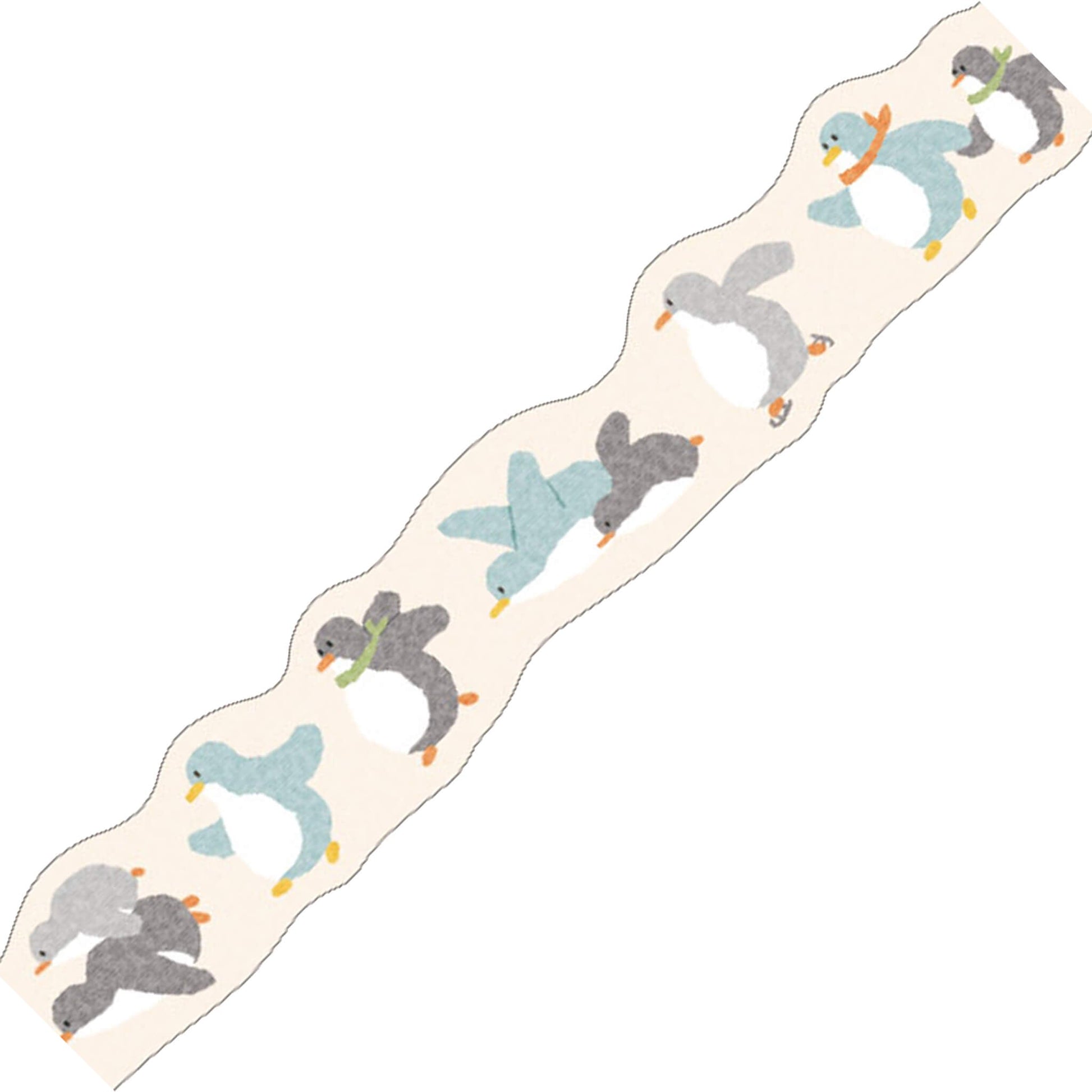 Mind Wave Die Cut Washi Tape - Penguin - Washi Tapes