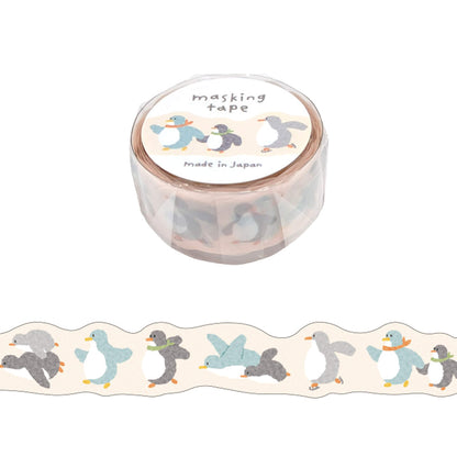 Mind Wave Die Cut Washi Tape - Penguin - Washi Tapes