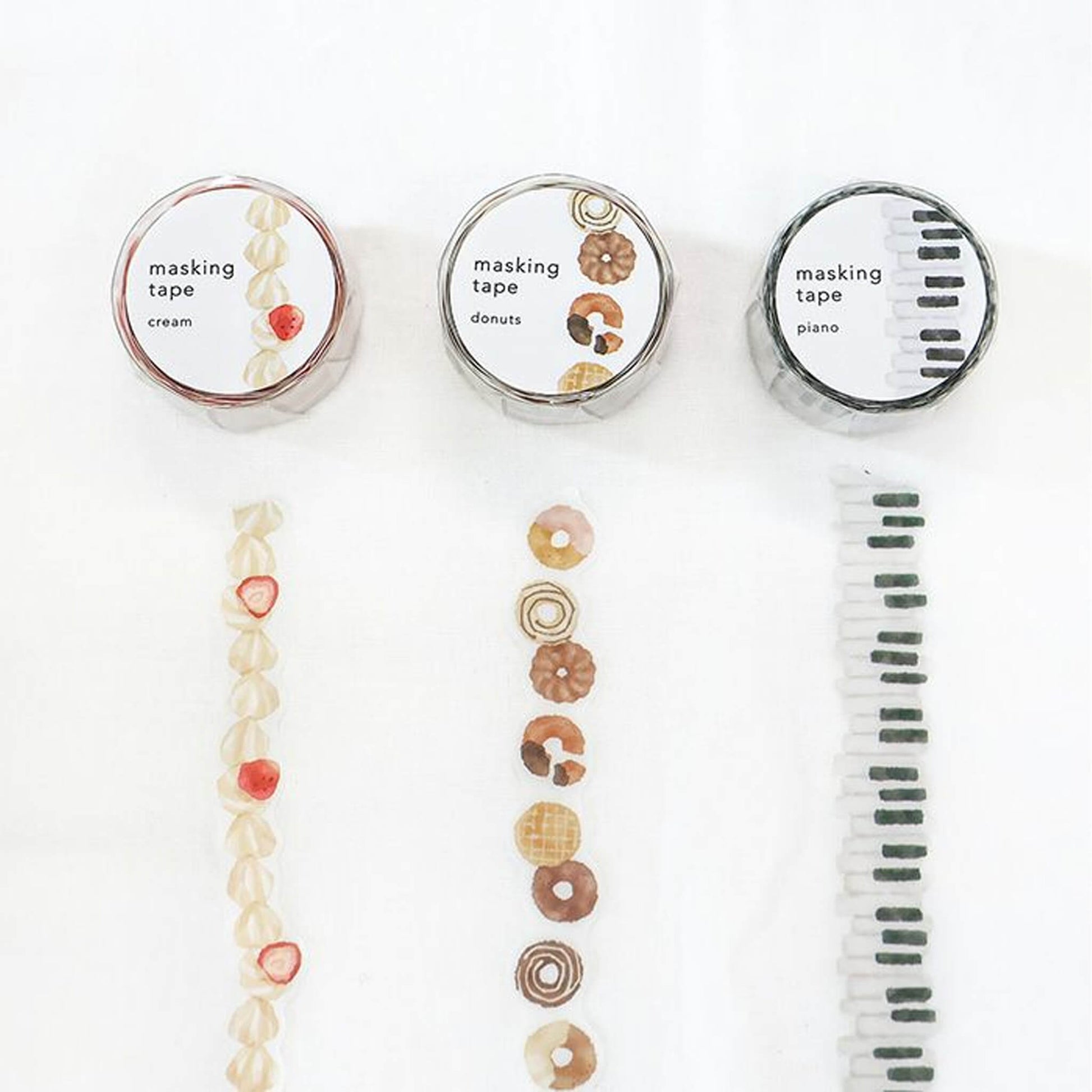 Mind Wave Die Cut Washi Tape - Piano - Washi Tapes