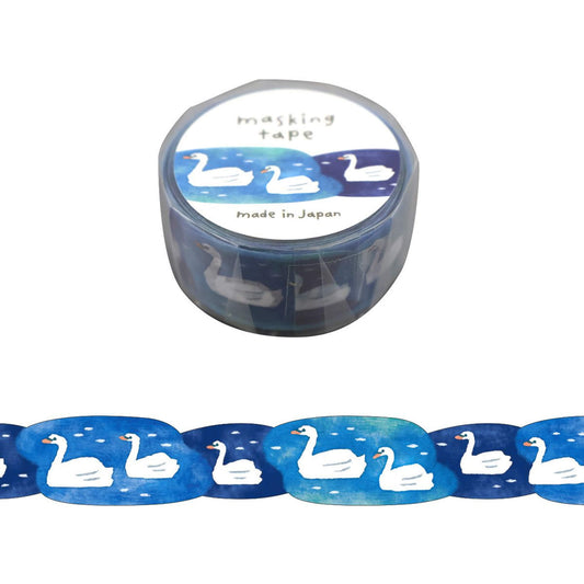 Mind Wave Die Cut Washi Tape - Swan - Washi Tapes