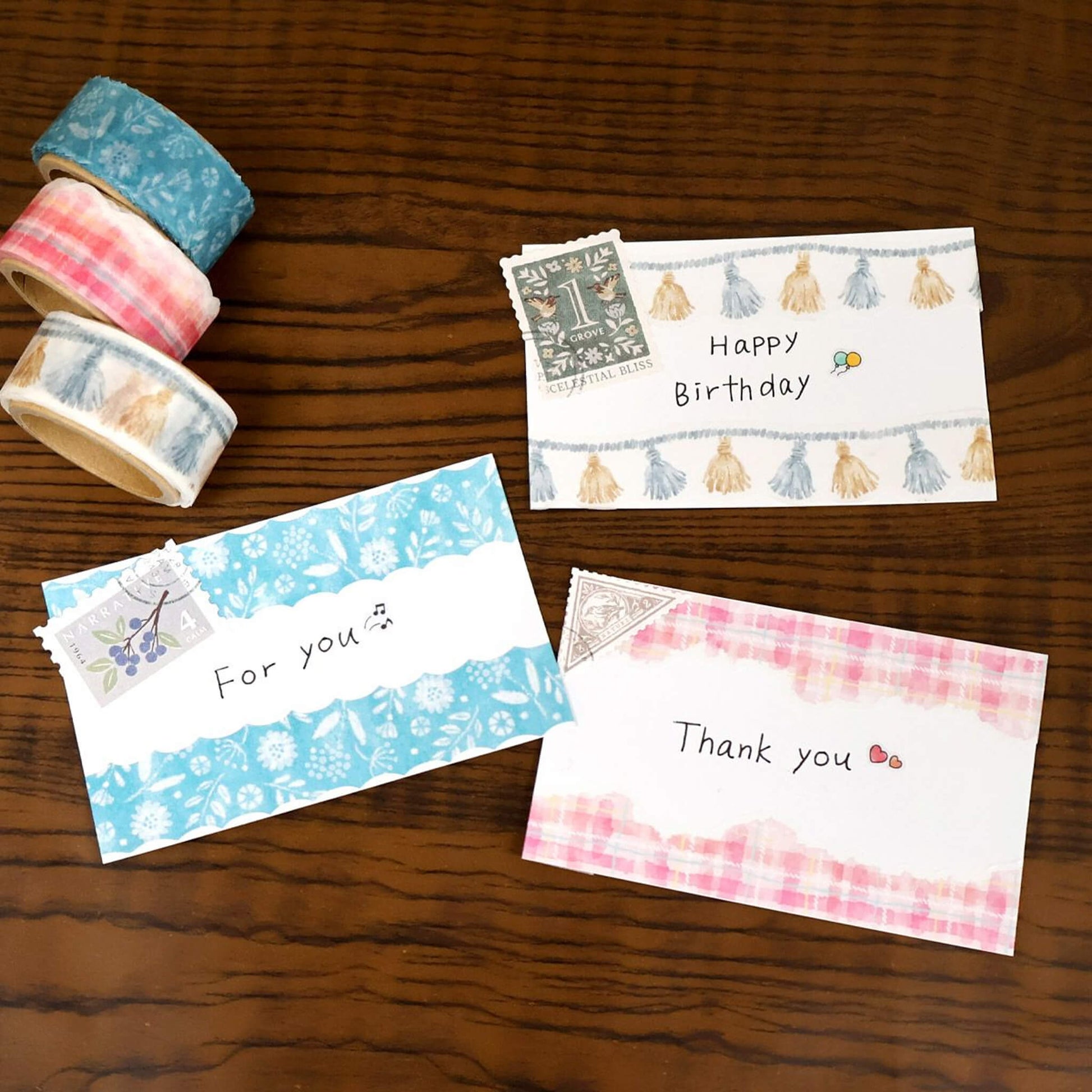 Mind Wave Die Cut Washi Tape - Tassels - Washi Tapes