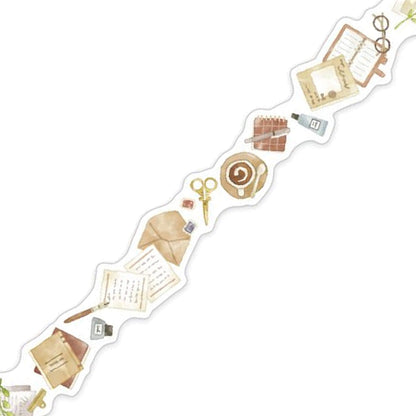 Mind Wave Die Cut Washi Tape - Tsukue - Washi Tapes