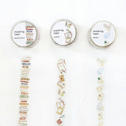 Mind Wave Die Cut Washi Tape - Tsukue - Washi Tapes
