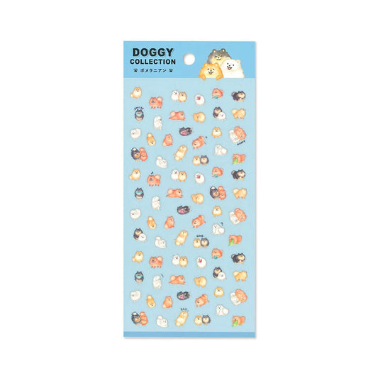 Mind Wave Doggy Collection Sticker Sheet - Pomeranian - Sticker Sheets