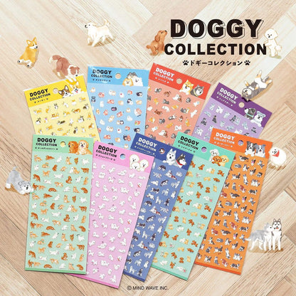 Mind Wave Doggy Collection Sticker Sheet - Shiba Dog - Sticker Sheets