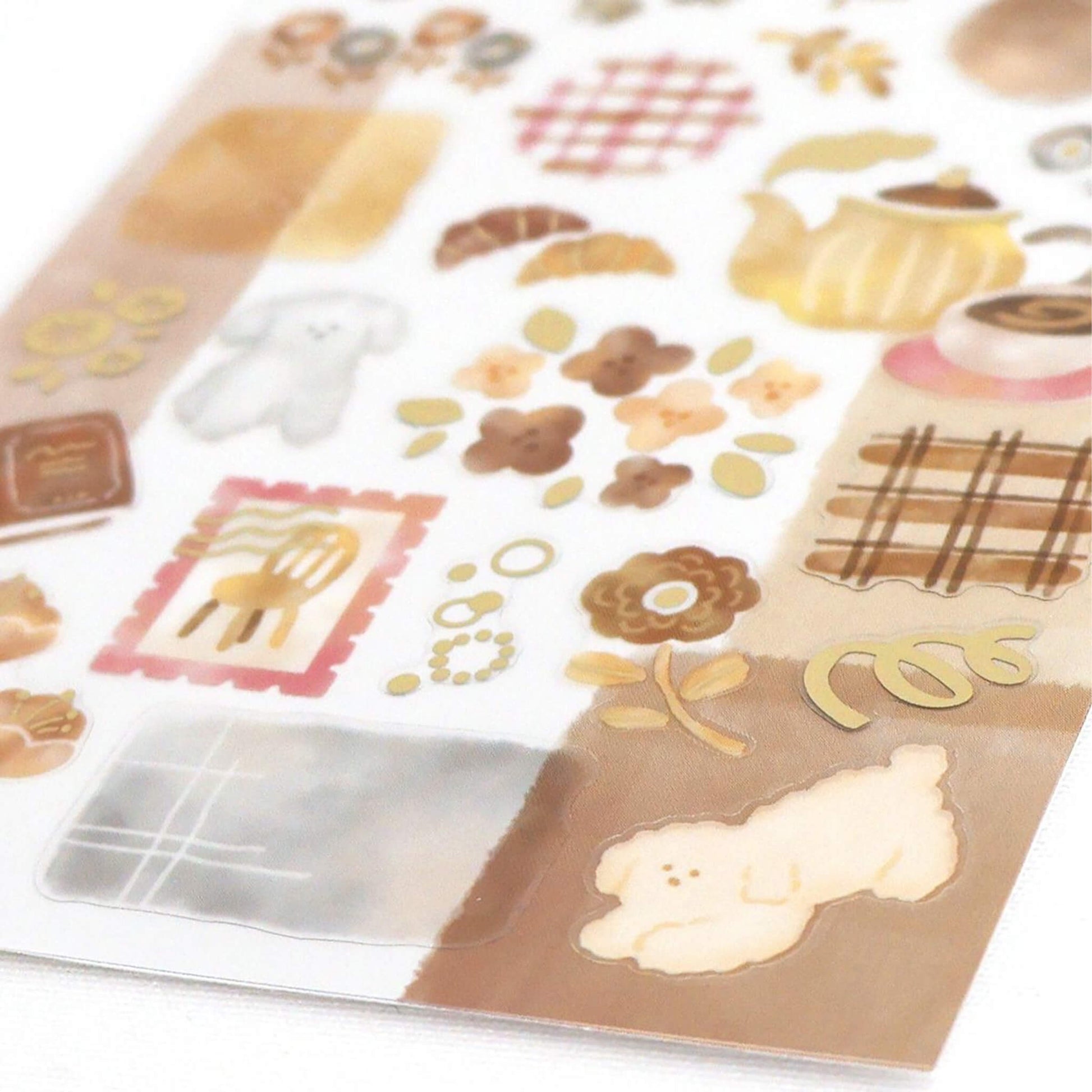 Mind Wave Dwedrop Sticker - Brown - Sticker Sheets
