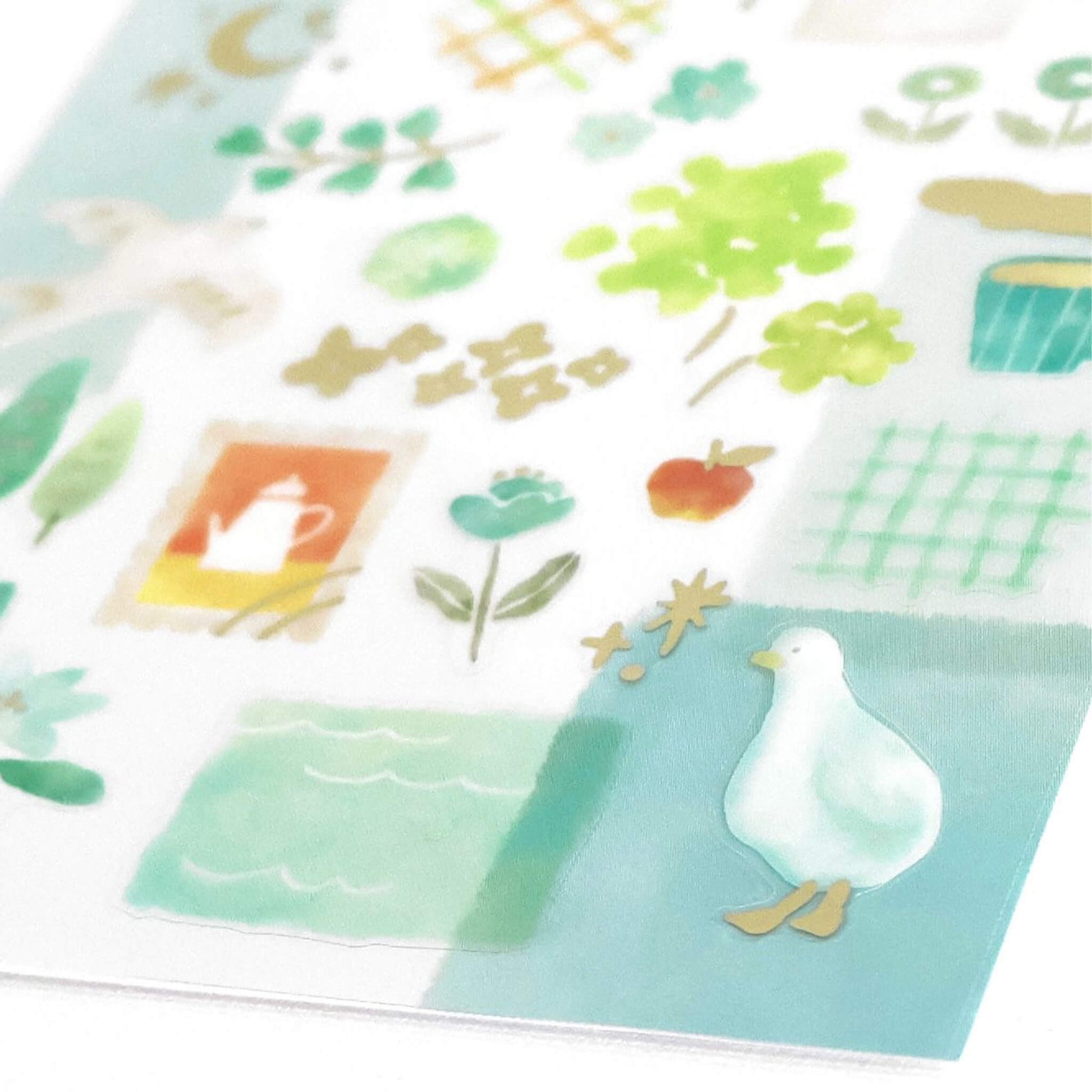 Mind Wave Dwedrop Sticker - Green - Sticker Sheets