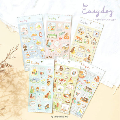Mind Wave Easy Day Sticker - Sewing - Sticker Sheets