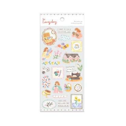 Mind Wave Easy Day Sticker - Sewing - Sticker Sheets