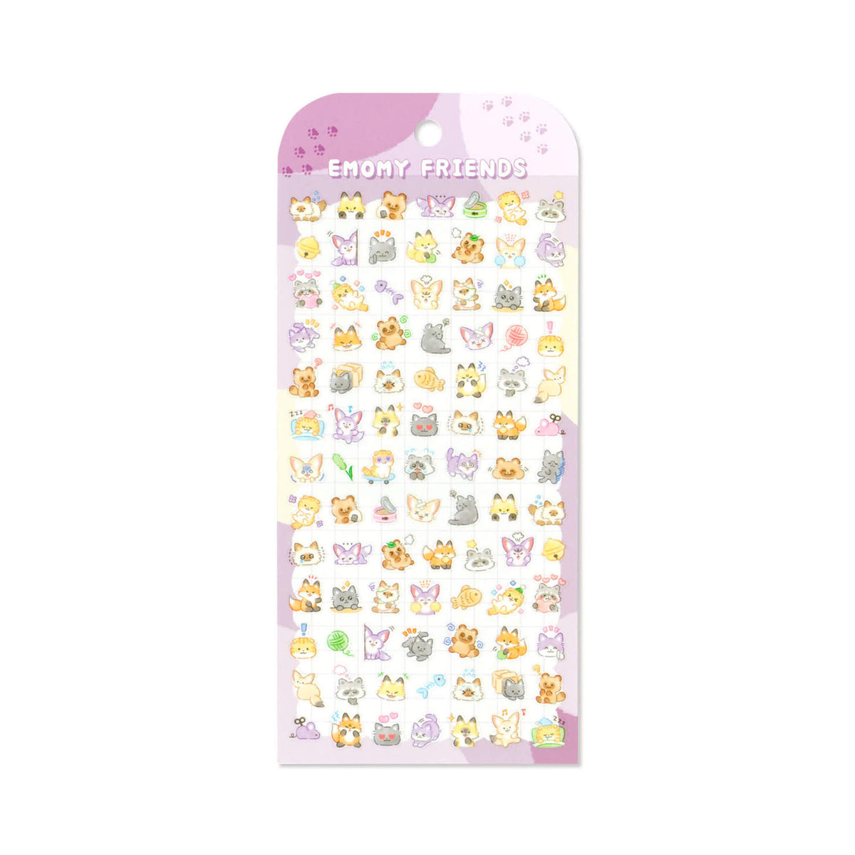 Mind Wave Emomy Friends Sticker - Cats - Sticker Sheets
