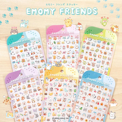 Mind Wave Emomy Friends Sticker - Forest Animals - Sticker Sheets