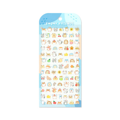 Mind Wave Emomy Friends Sticker - Hamsters - Sticker Sheets